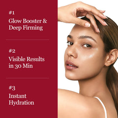 ROUND LAB Camellia Collagen Mask hydrogel texture close-up highlighting refreshing moisture