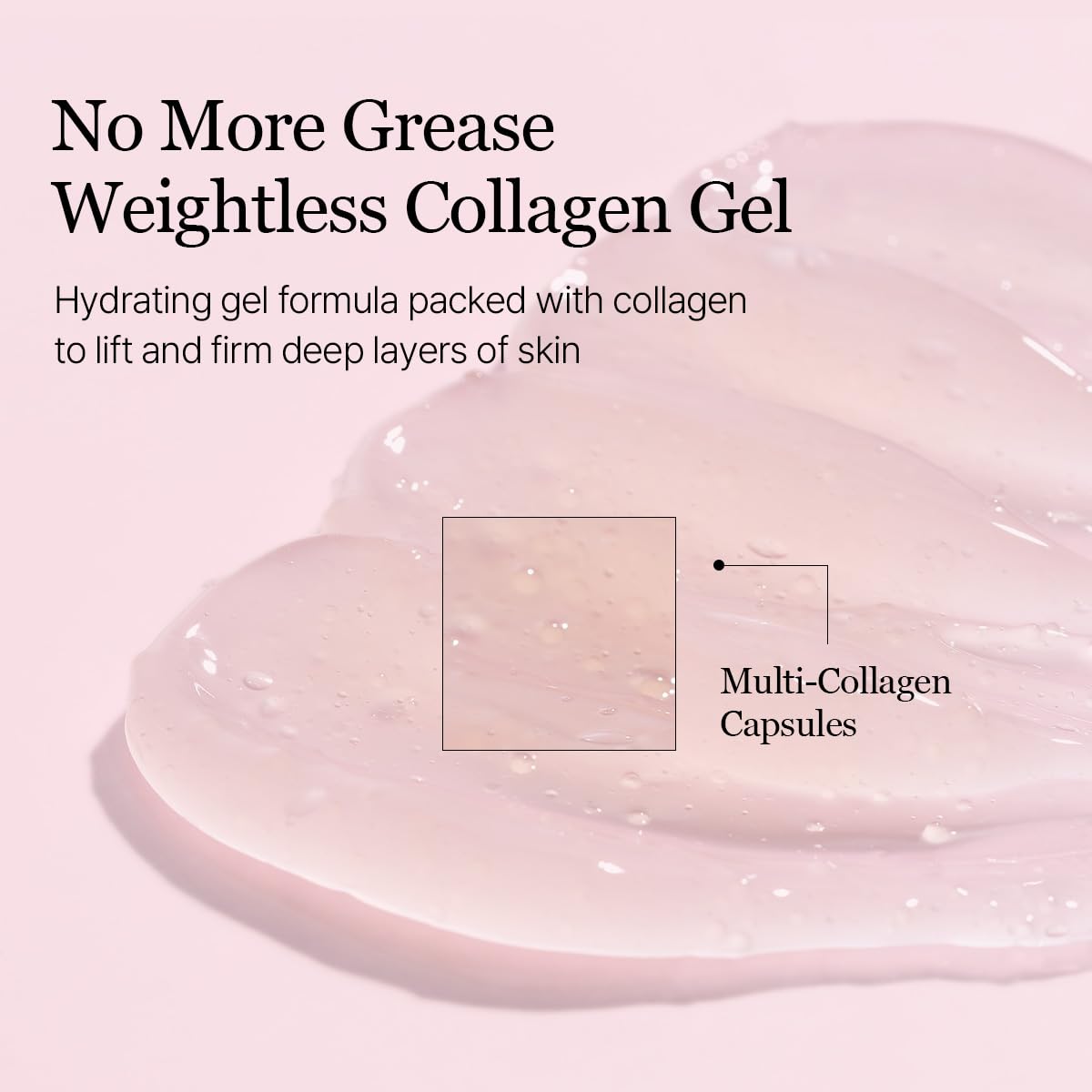 ROUND LAB Camellia Deep Collagen Firming Cream being applied to cheek for even coverage