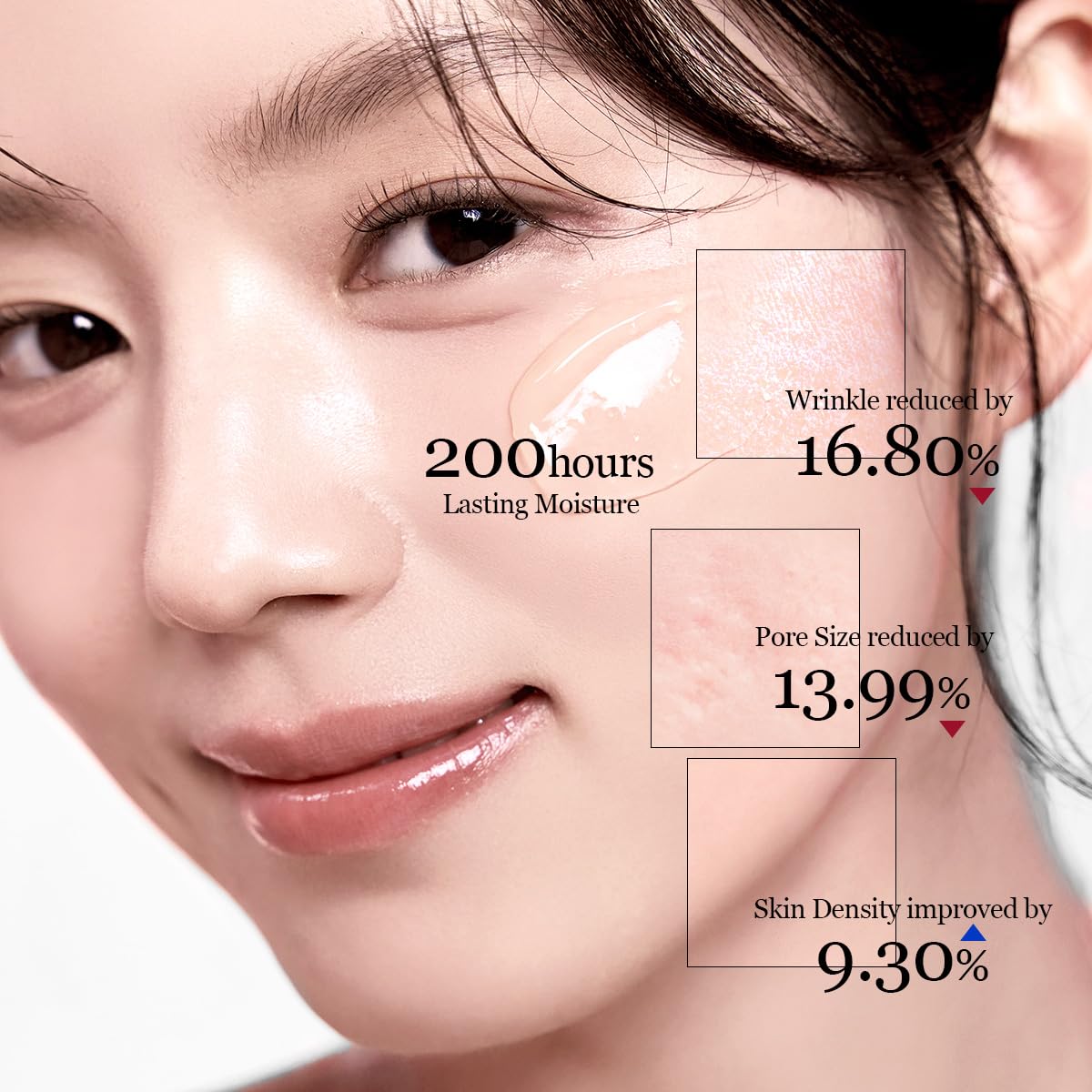ROUND LAB Camellia Deep Collagen Firming Cream night routine setup for overnight care