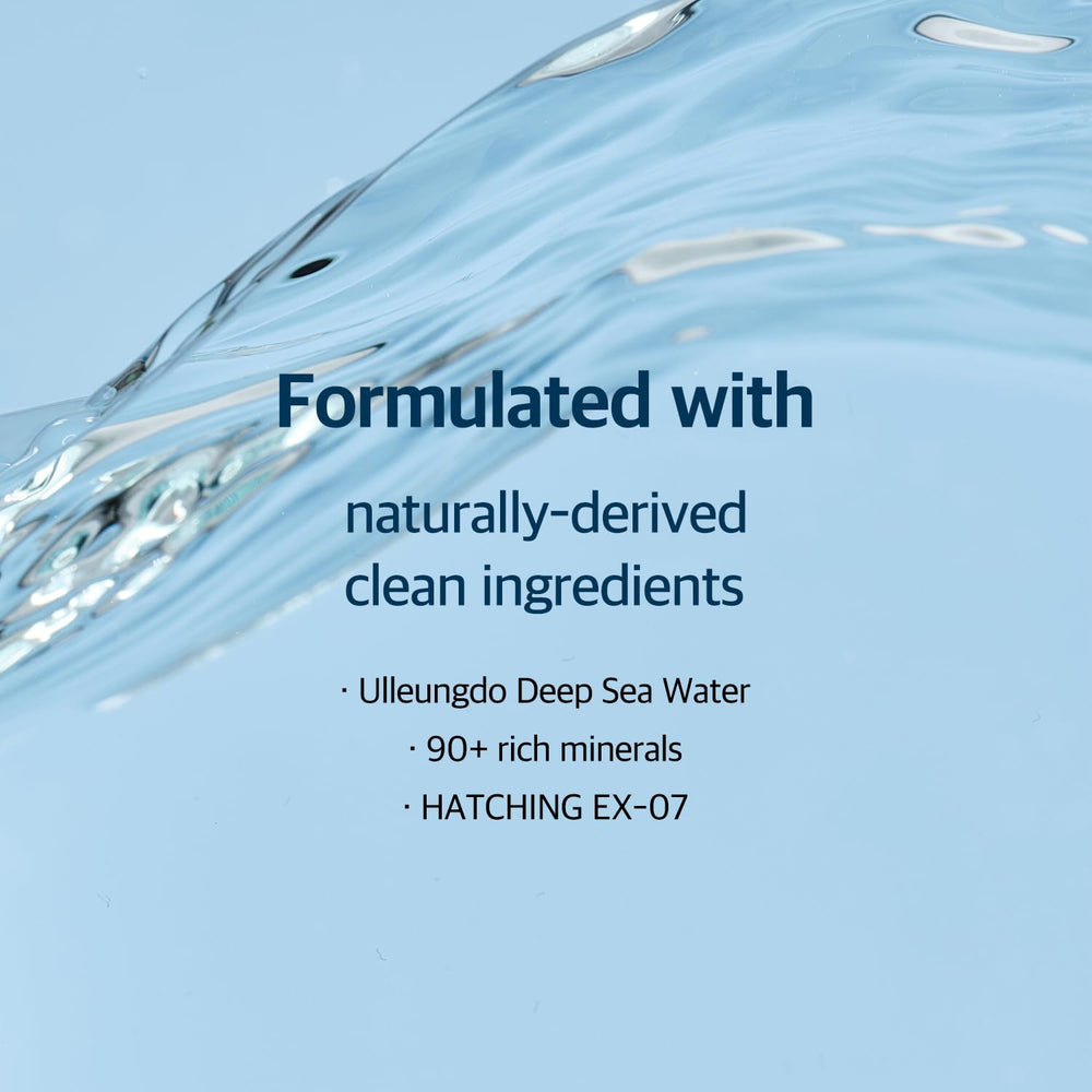 ROUND LAB Dokdo toner being dispensed demonstrates easy application for layered routines.