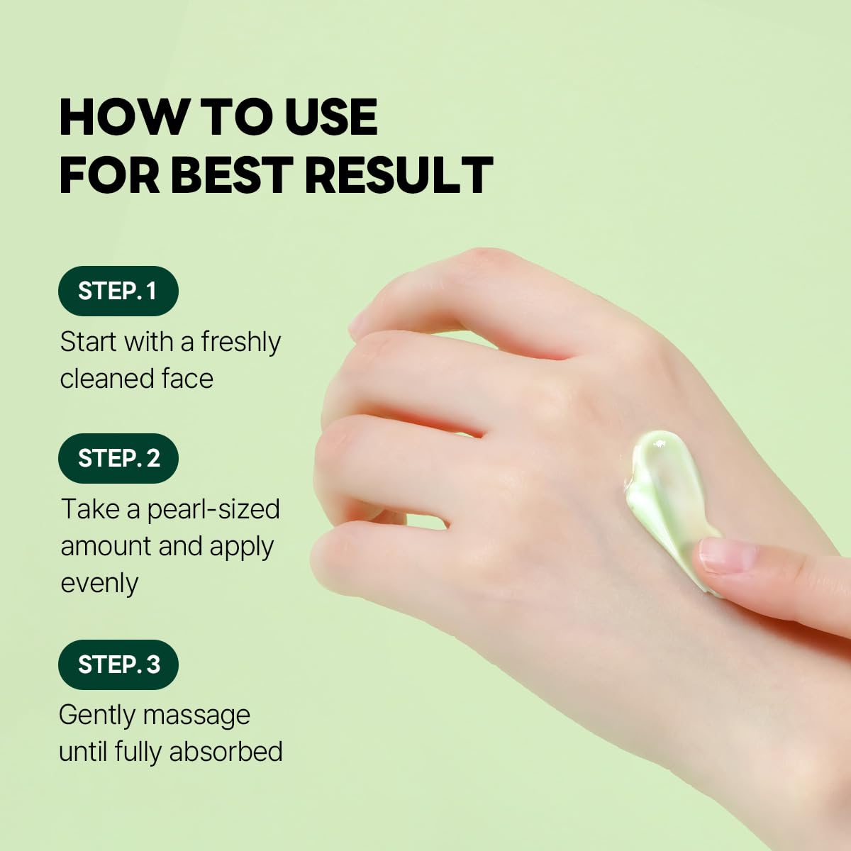 ROUND LAB Pine Cica Calming Cream Plus blemish care jar for acne-prone skin support