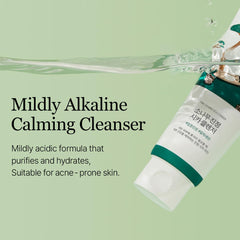 ROUND LAB Pine Calming Cica Cleanser BHA LHA exfoliation for refined texture