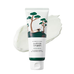 ROUND LAB Pine Calming Cica Cleanser foaming action for refreshing cleanse