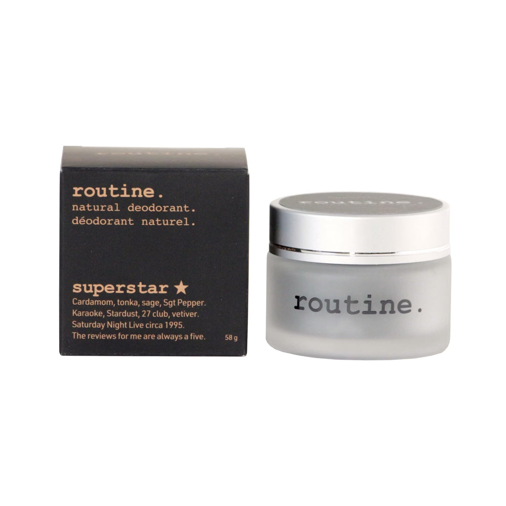 Routine activated charcoal and prebiotic formula balances skin feel and odor reduction.