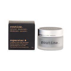 Routine activated charcoal and prebiotic formula balances skin feel and odor reduction.
