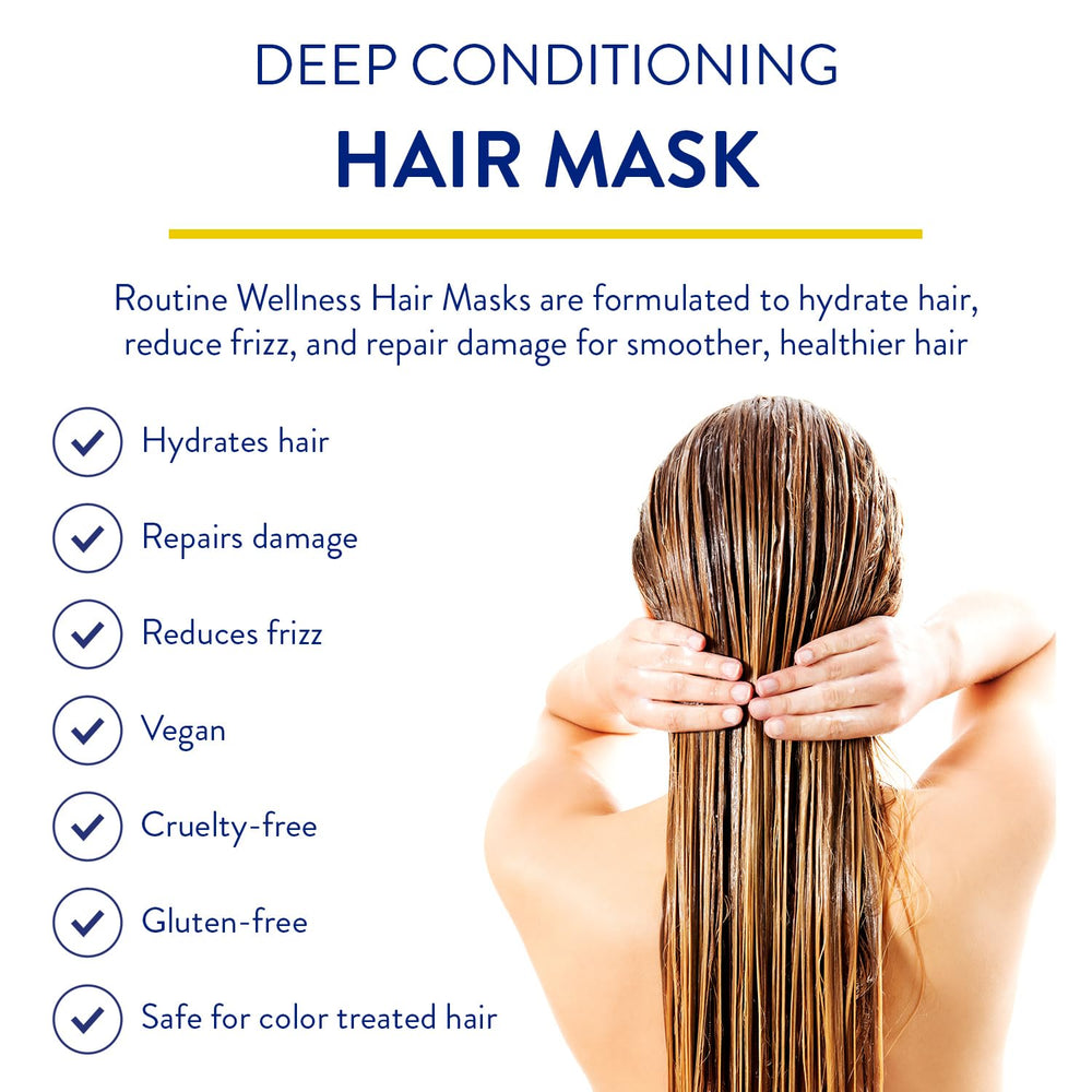 Routine Wellness application image showing creamy texture for even distribution.