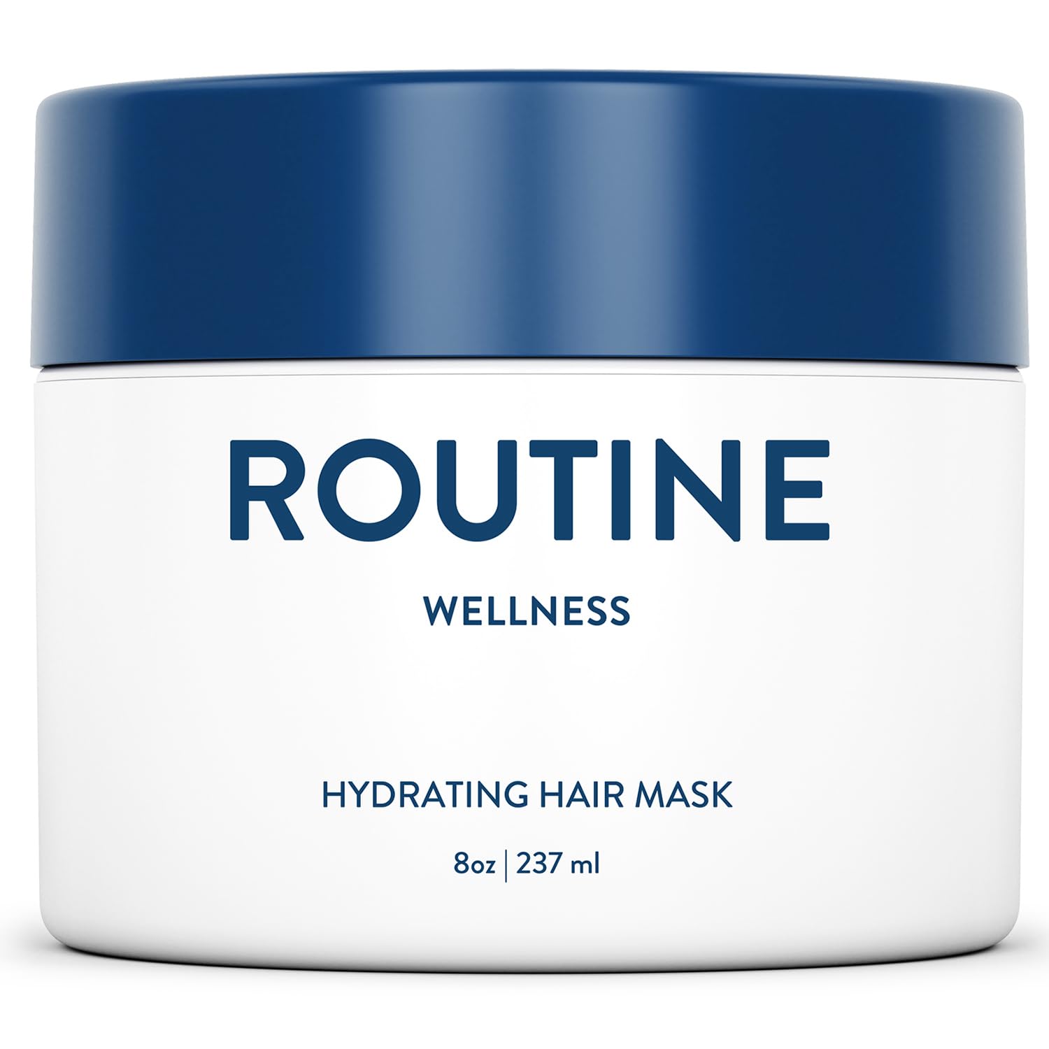 Routine Wellness Deep Conditioning Hair Mask bottle shows a hydrating treatment for damaged hair.