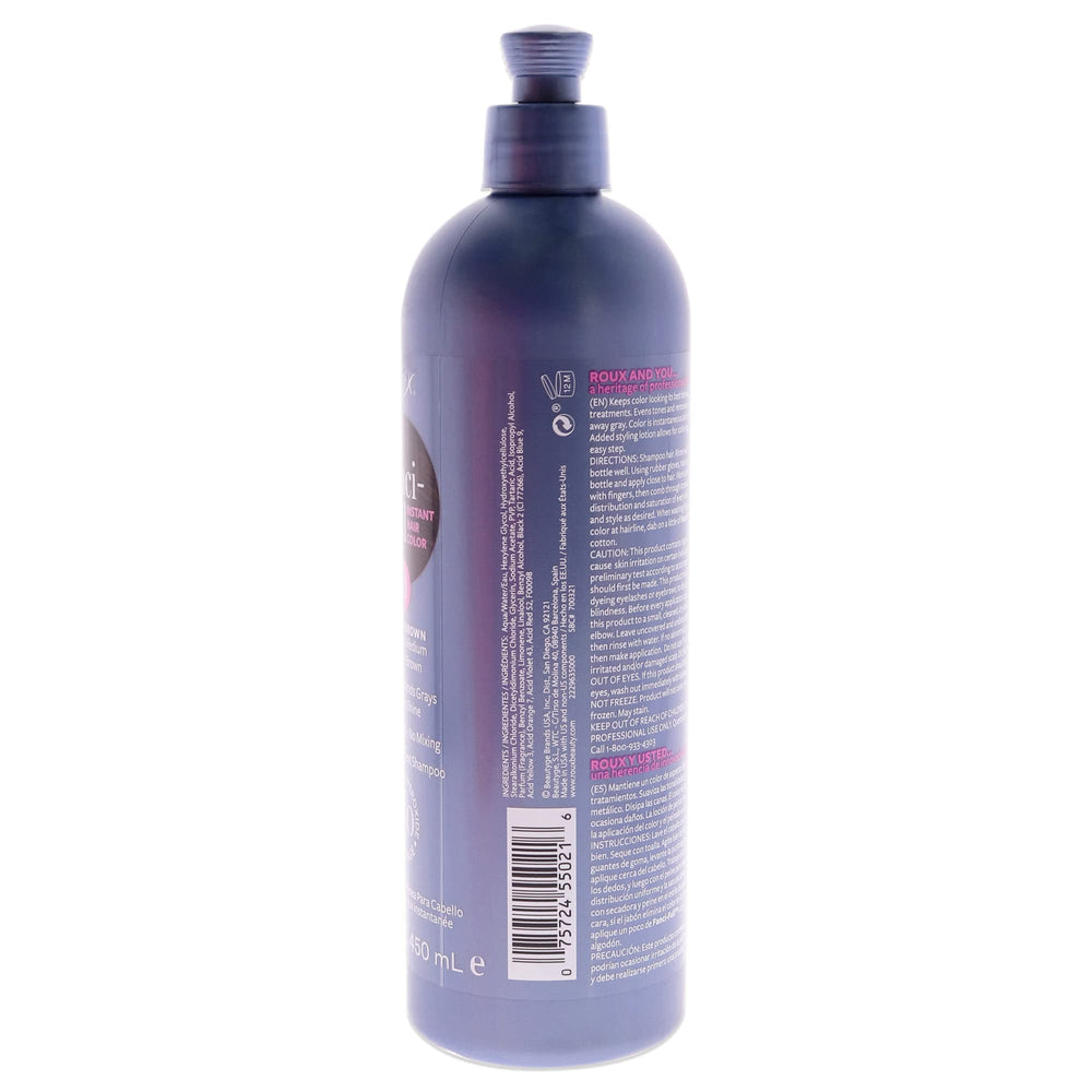 Roux Fanci-Full Rinse Plush Brown application for quick, even tone refresh