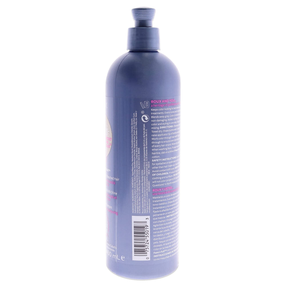 Roux Fanci-Full Rinse Sweet Cream hair color result shows natural coverage and shine.