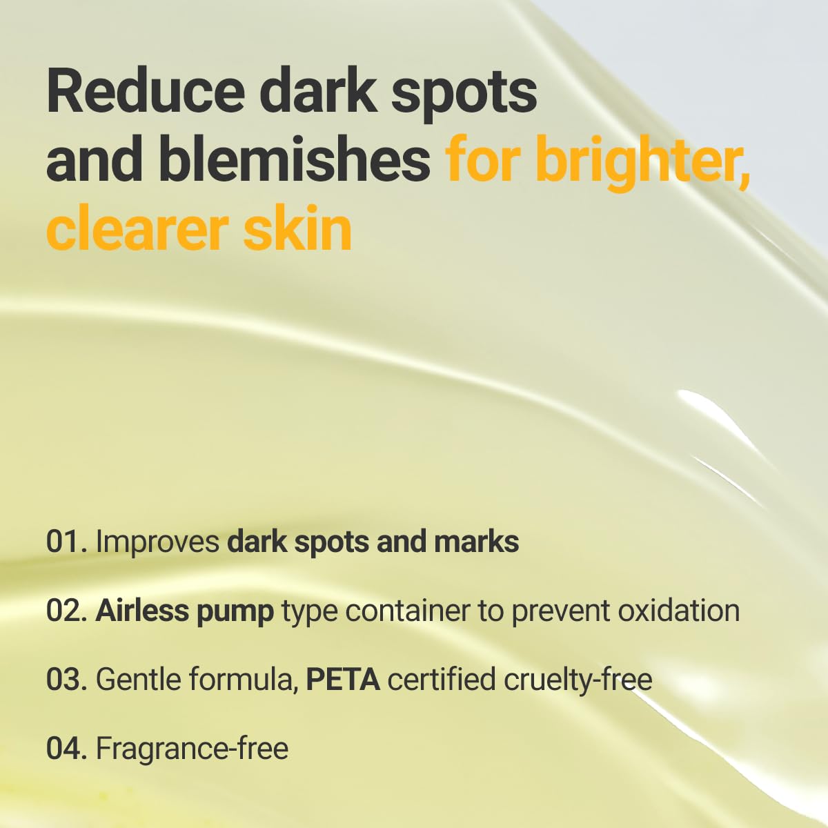 ROVECTIN Vita Dark Spot Serum vegan label signals clean K-Beauty skincare