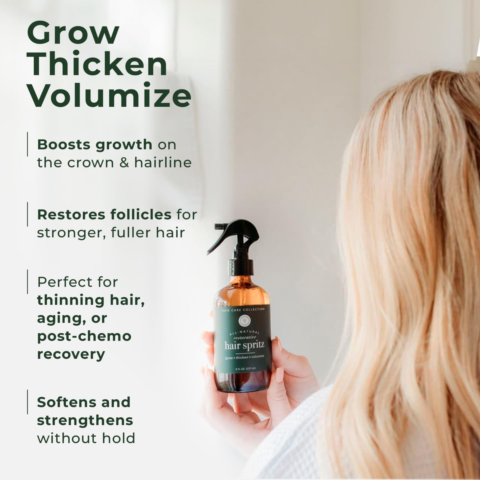 Rowe Casa Organics cedarwood detail emphasizes natural fragrance and routine support