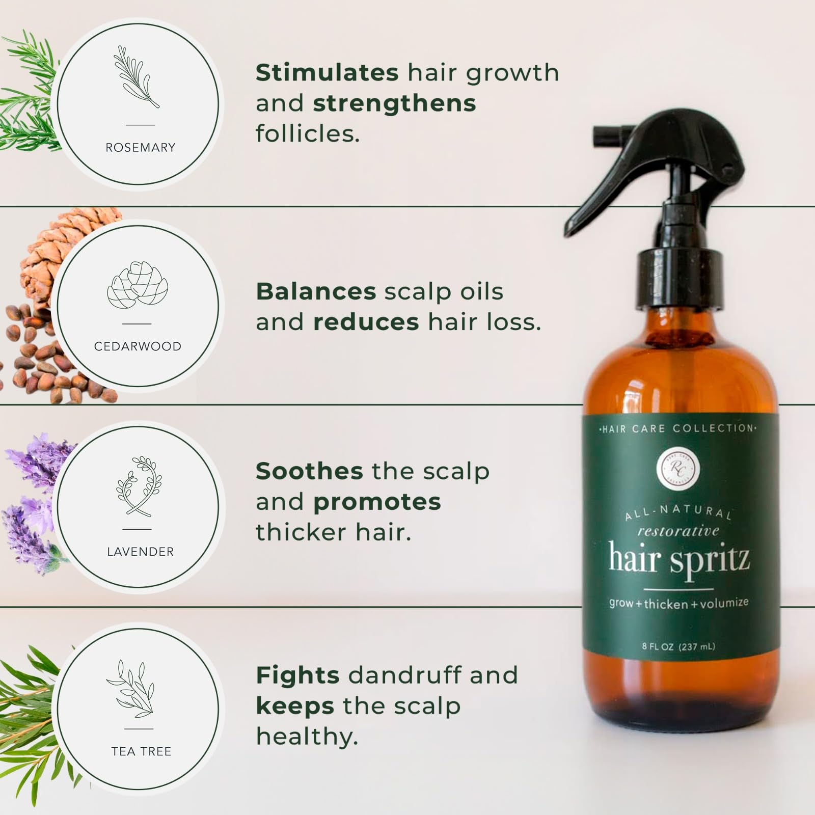 Rowe Casa Organics mist-dispense demonstrates even application for refreshing between washes