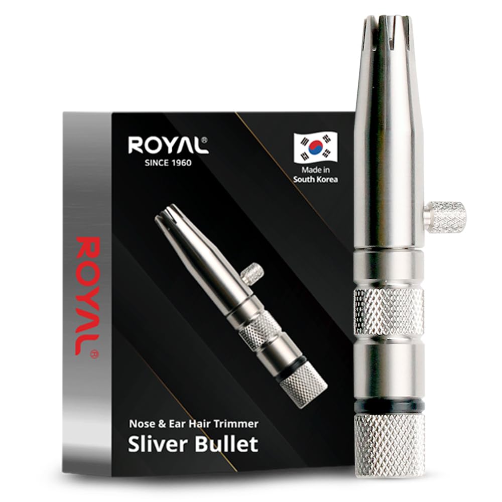 ROYAL ET-3 nose trimmer closeup blades for precise grooming