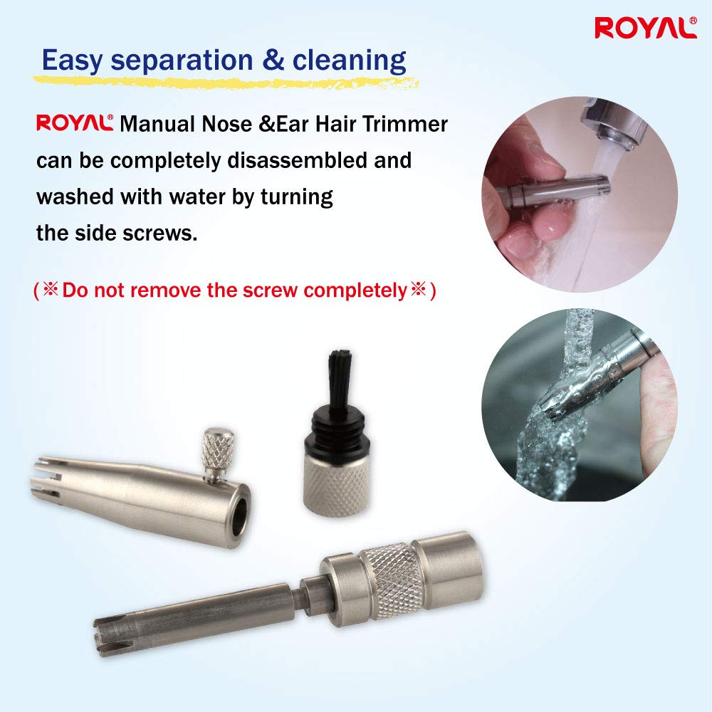 ROYAL ET-3 stainless steel body for durability and easy cleaning