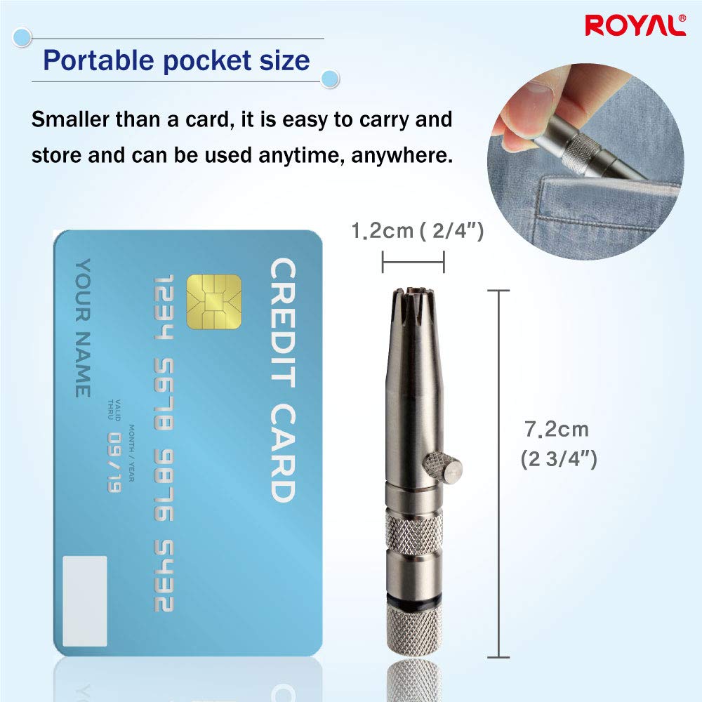 ROYAL ET-3 waterproof design for safe cleaning and maintenance