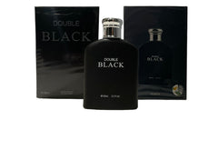 Royal Fragrance Double Black bottle front for confident daily scent