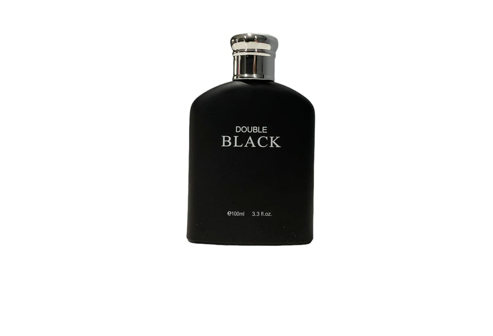 Royal Fragrance Double Black lifestyle scene suggests versatile daytime-to-evening wear