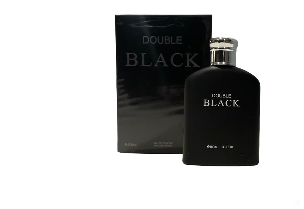 Royal Fragrance Double Black spray action delivers quick, even mist for effortless wear