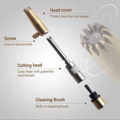 ROYAL Freikugel patented mechanism delivers smooth trimming.