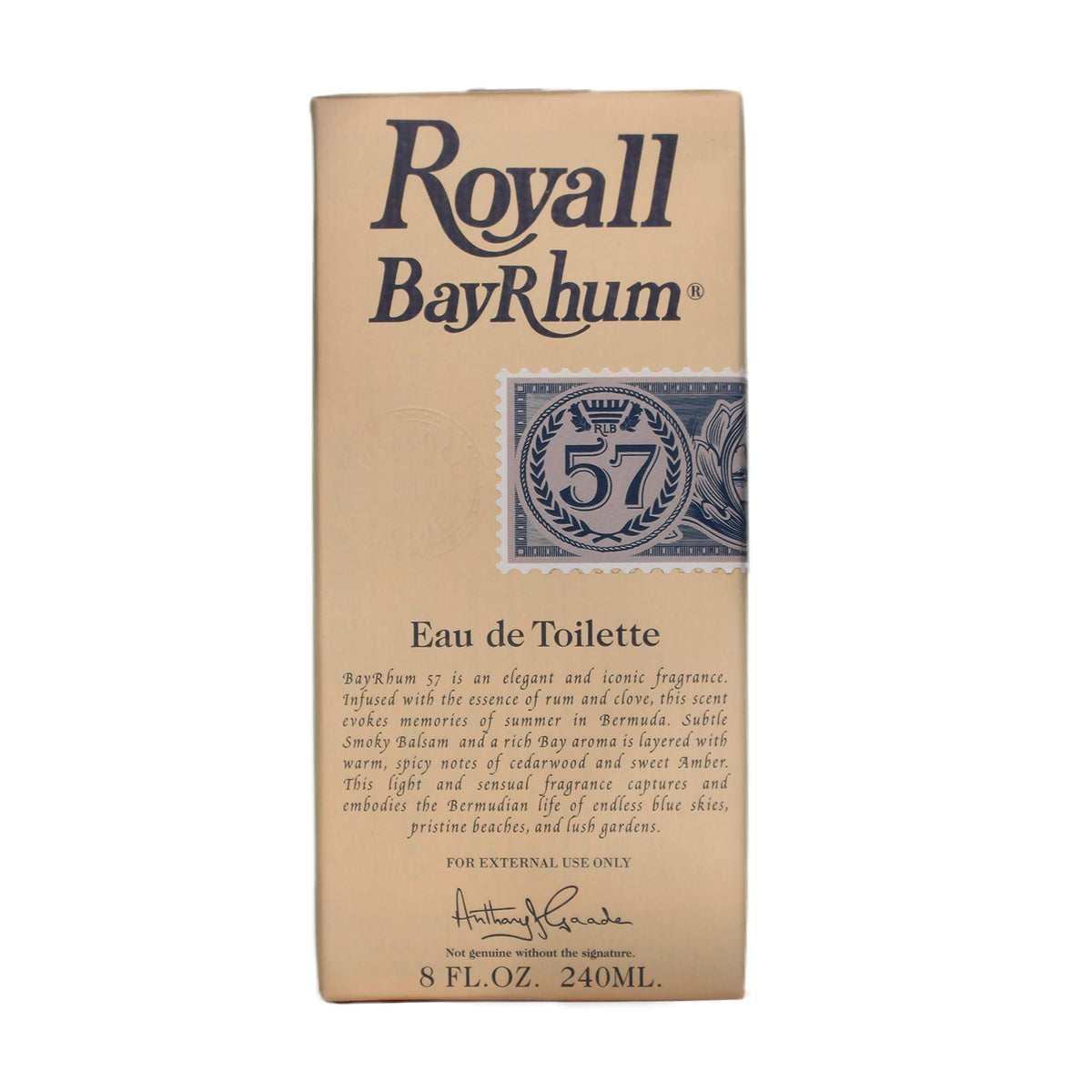 Royall Lyme Bayrhum 57 EDT bottle ready for daily versatile wear.
