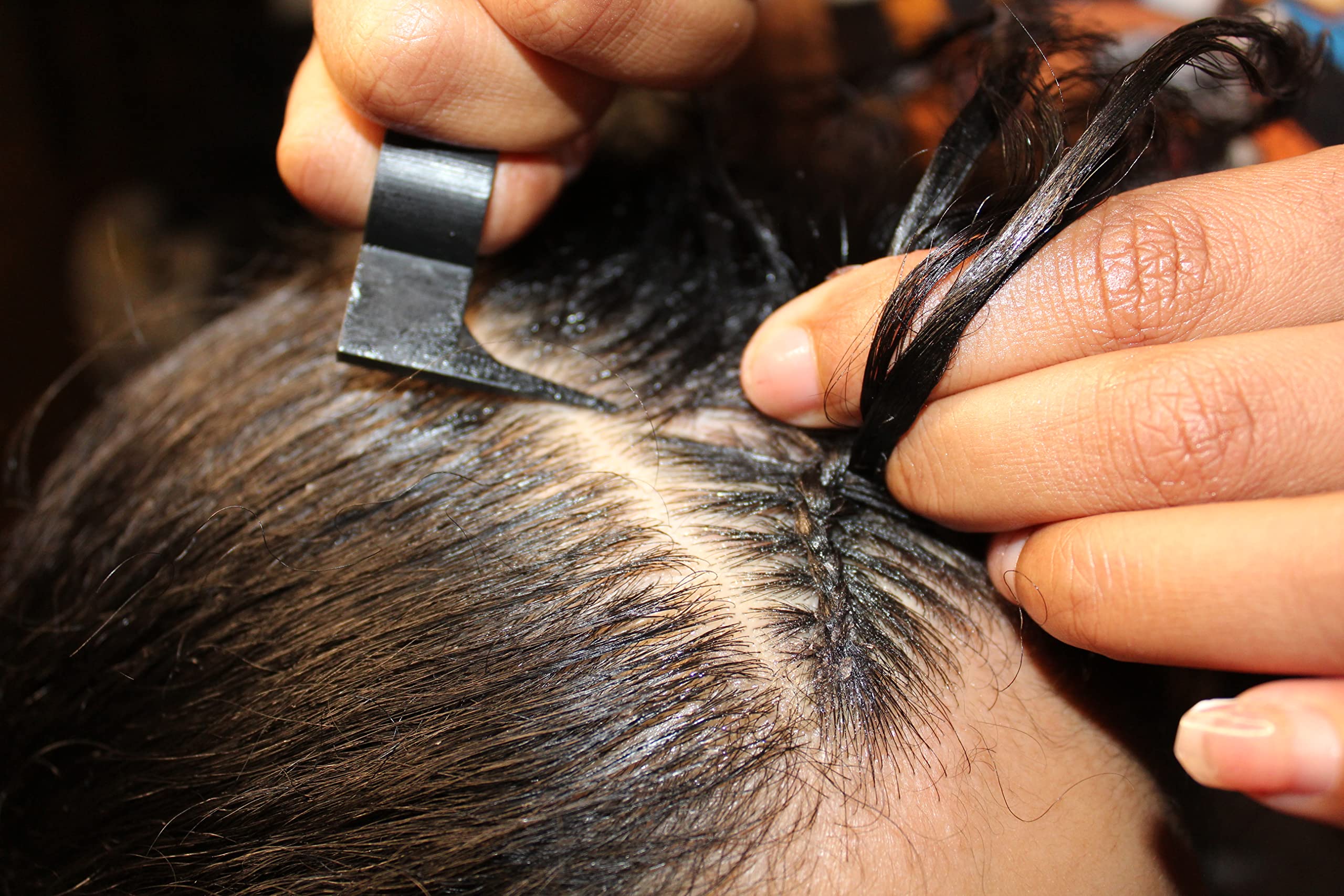 Royalty Headwear Braid Aid all hair types compatibility supports styling versatility.