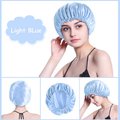 ROYBENS satin bonnet overnight care guards against frizz