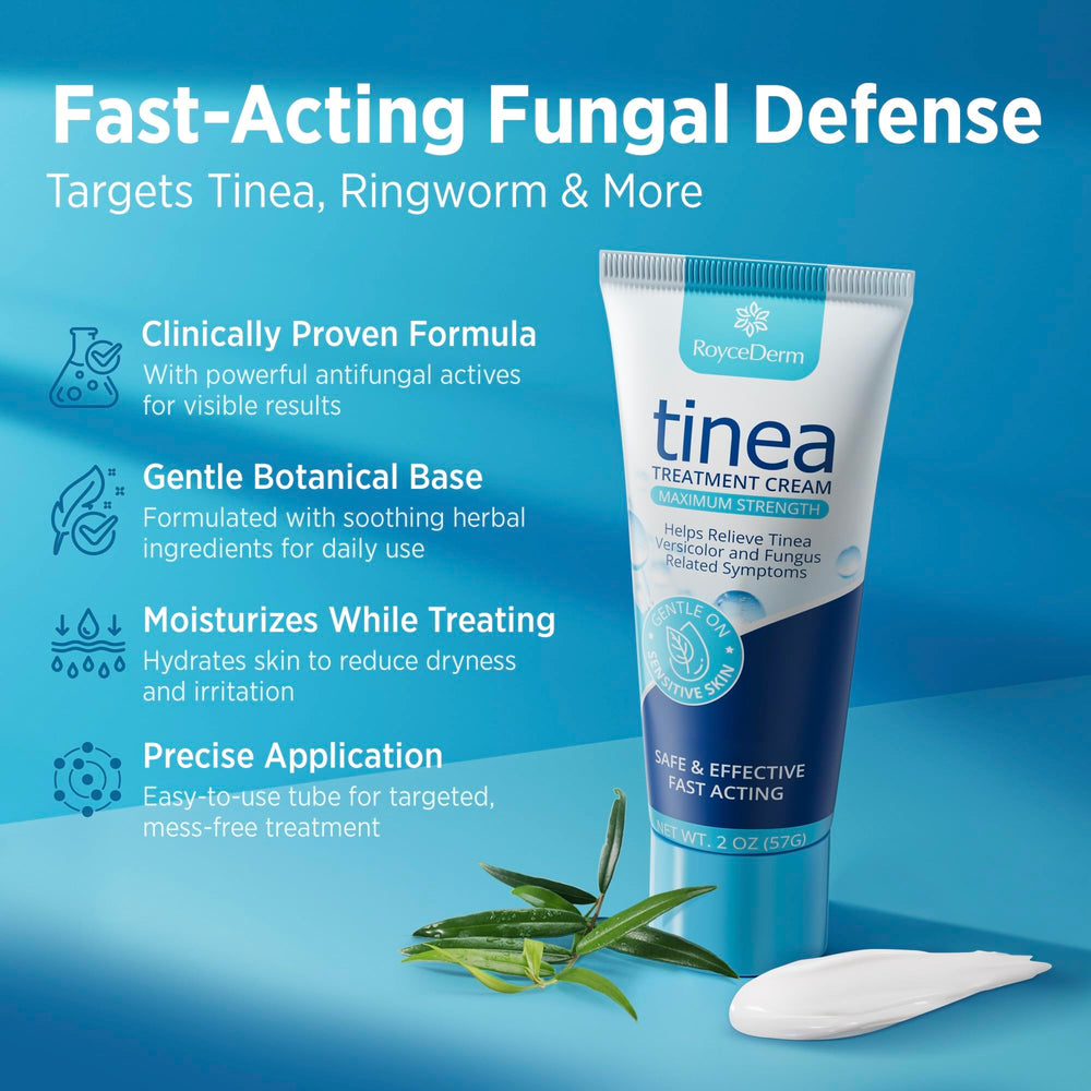 Roycederm-athletes-foot-treatment-cream-tube shows easy application for soothing daily foot discomfort.