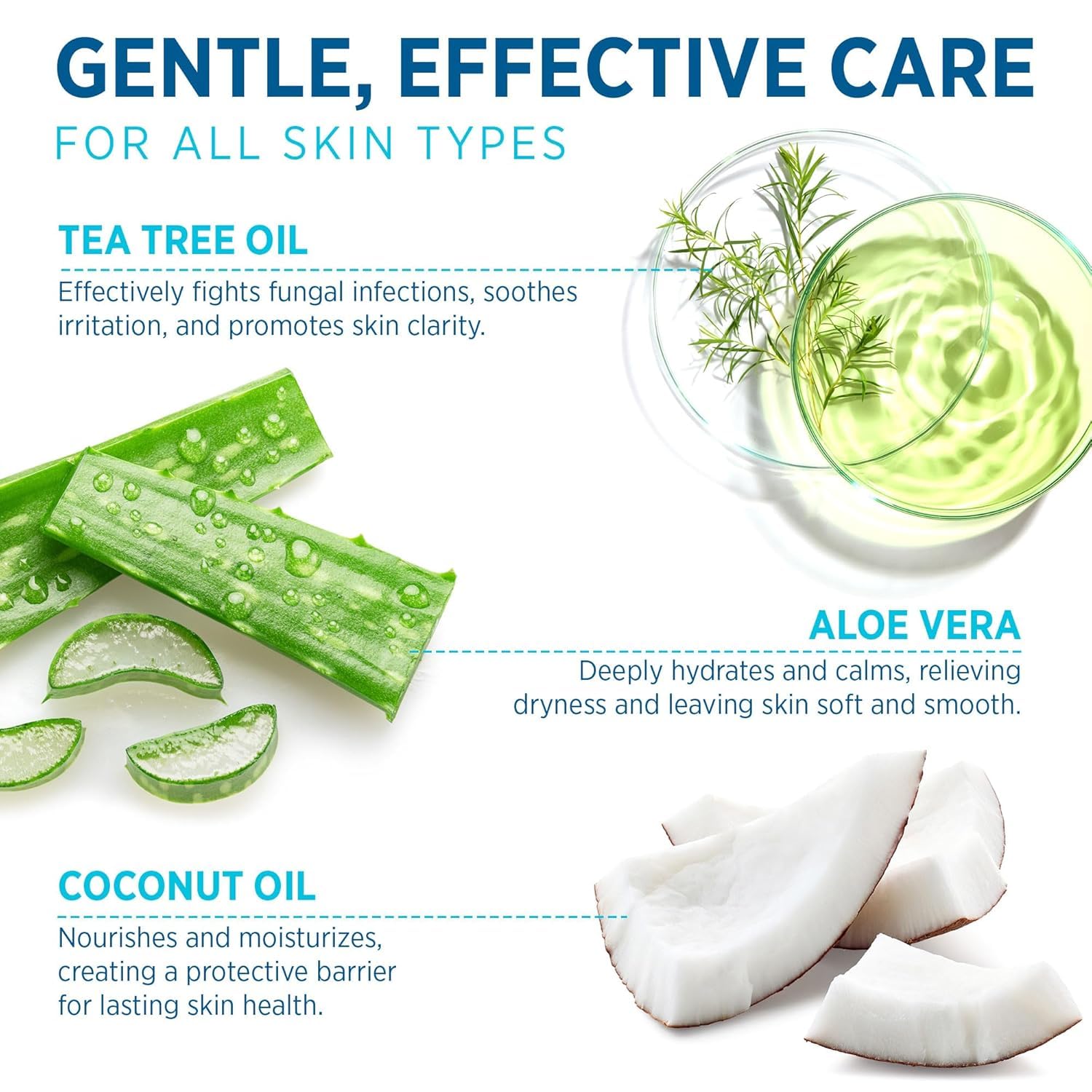 Roycederm Calming soap slice shows soothed irritation and improved comfort in use.