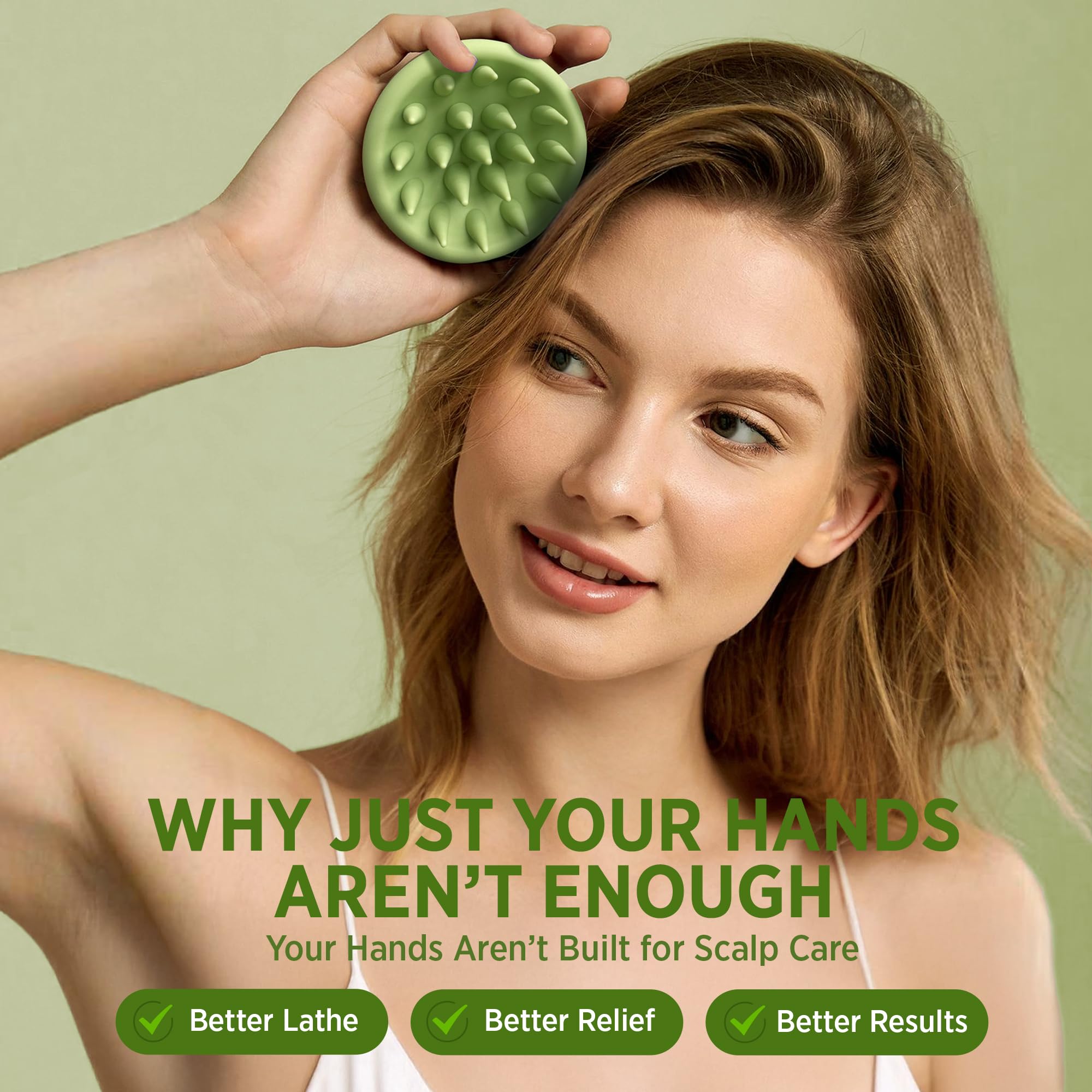 Roycederm Tea Tree Scalp Scrub packaging on the shelf signals premium pre-shampoo care.
