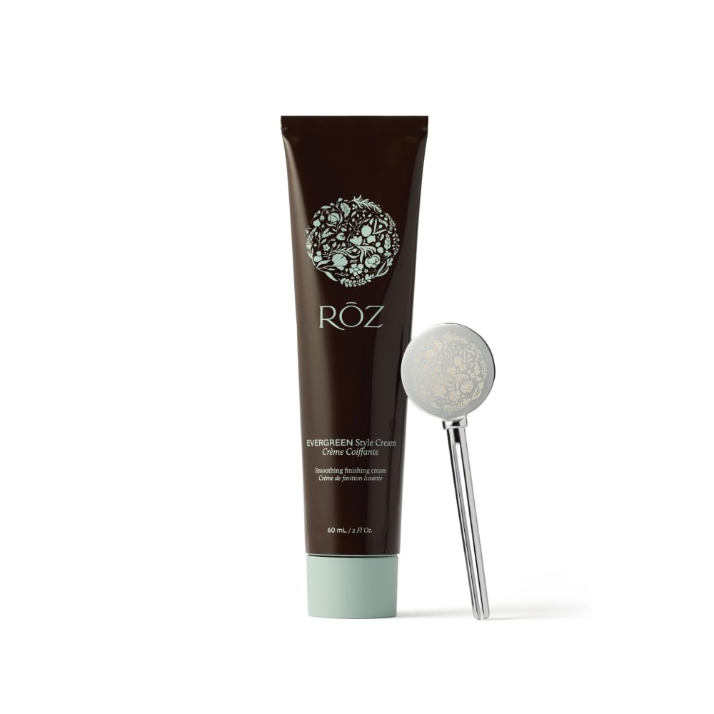 RŌZ Evergreen styling cream for quick daily use on dry hair.