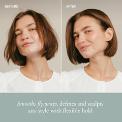 RŌZ Evergreen styling cream enabling versatile hair sculpting looks.