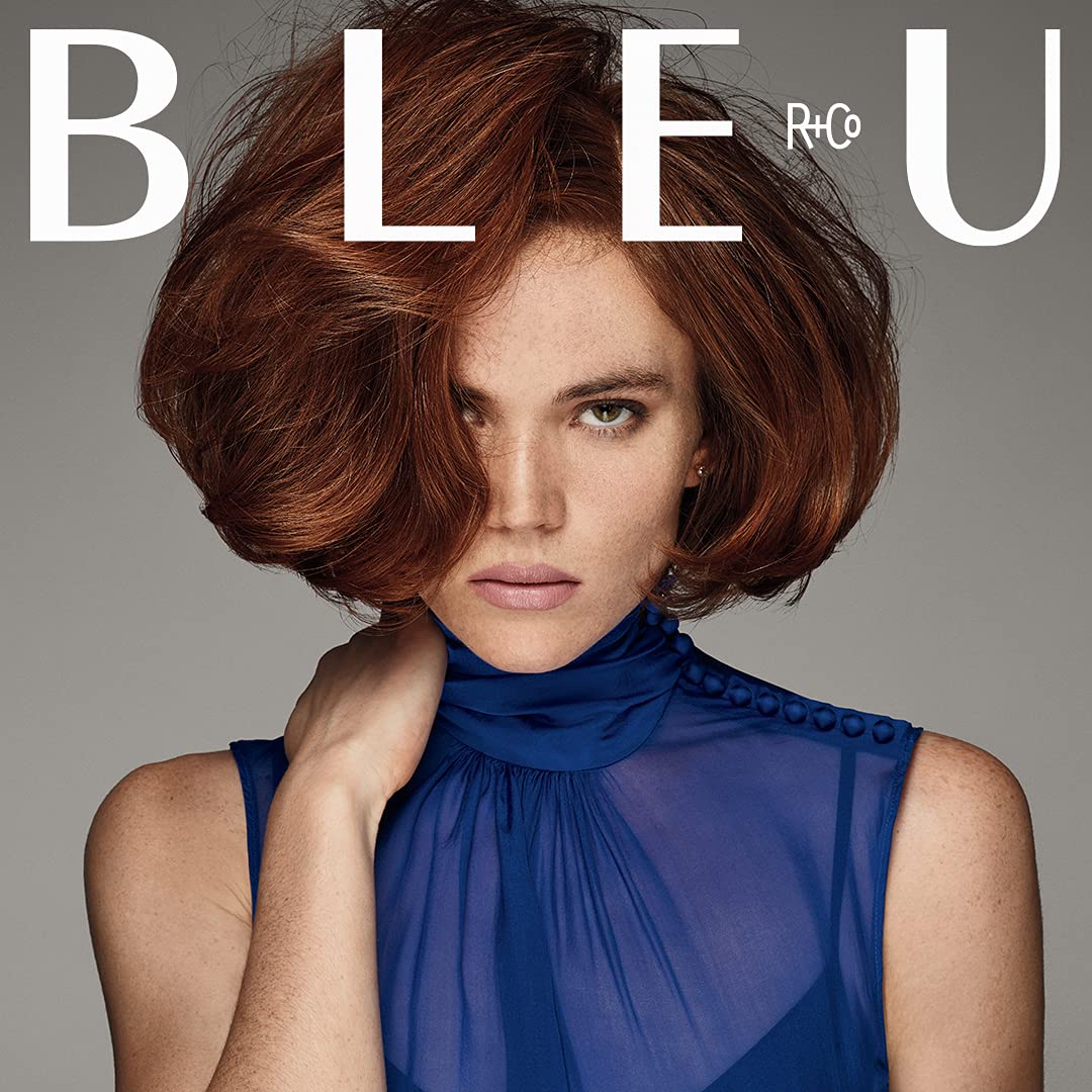 R+Co BLEU closeup foam shows airy texture and added volume