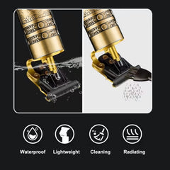 RQTYBUI T Blade Trimmer safety edge for safe, comfortable grooming