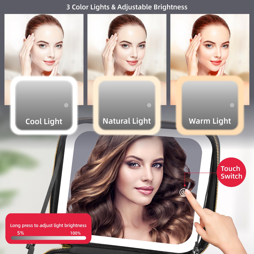 RRtide LED full-screen mirror offers color-accurate lighting for makeup application