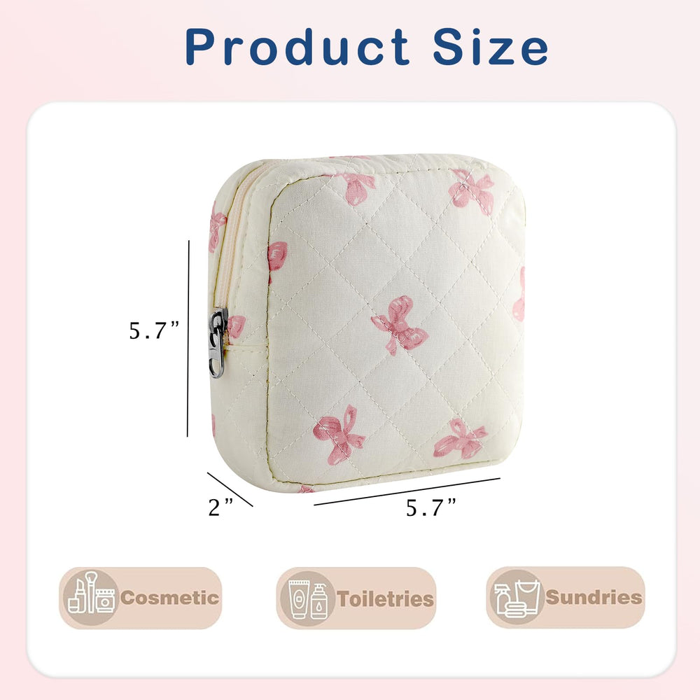 RSRSLEII cosmetic pouch interior pocket helps organize small items
