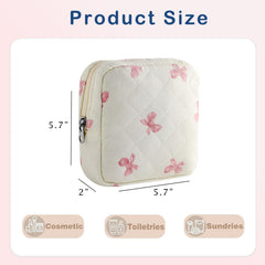 RSRSLEII cosmetic pouch interior pocket helps organize small items