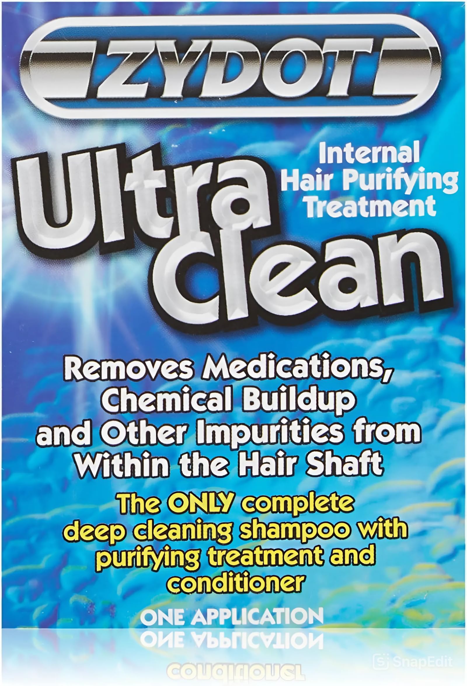 RU CLEAN Zydot Ultra Clean Conditioner smoothing and adding sheen after detox steps