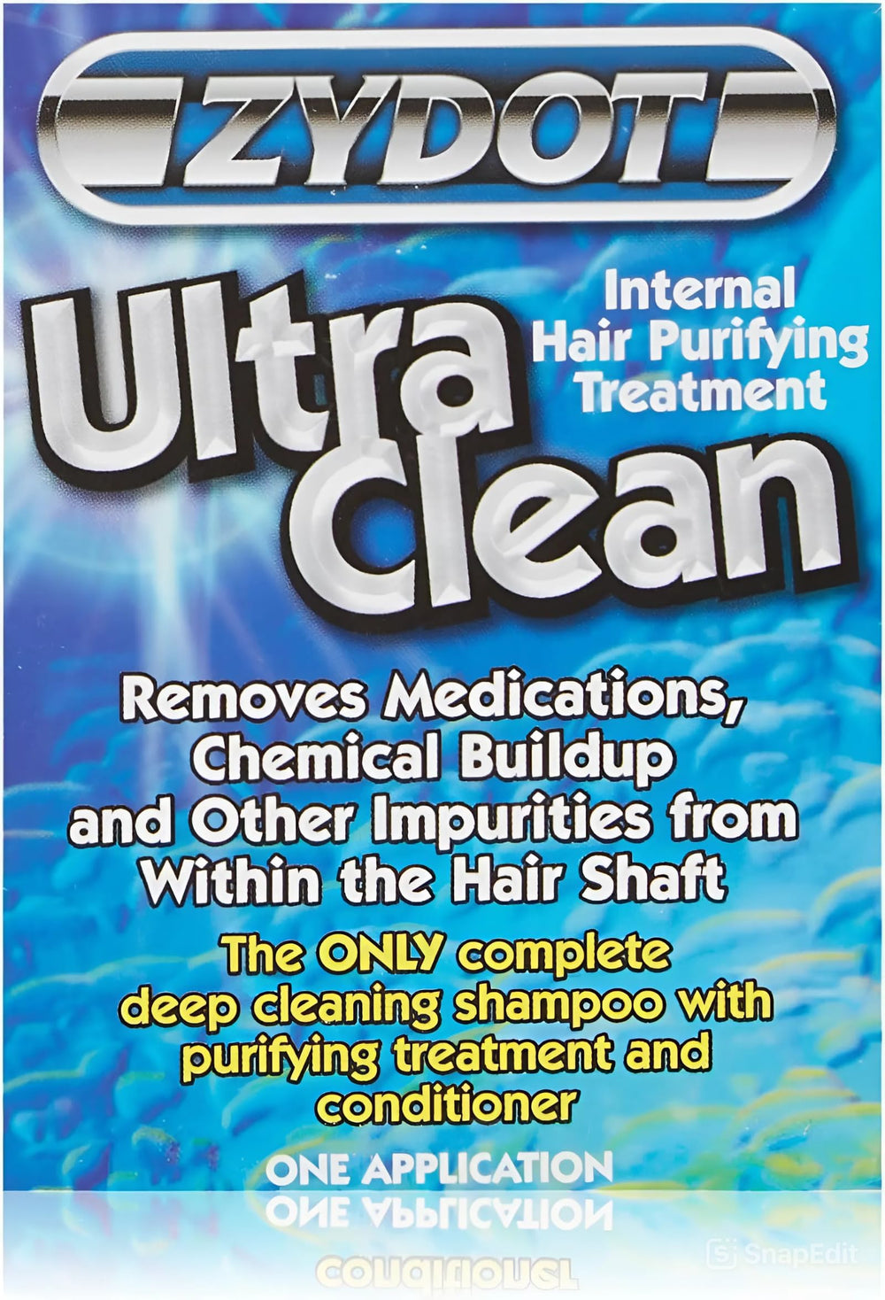 RU CLEAN Zydot Ultra Clean Conditioner smoothing and adding sheen after detox steps