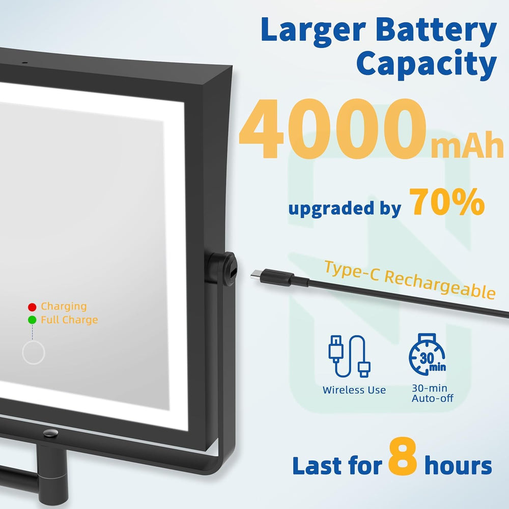 Ruacq three-color lighting and dimmable brightness for accurate tones