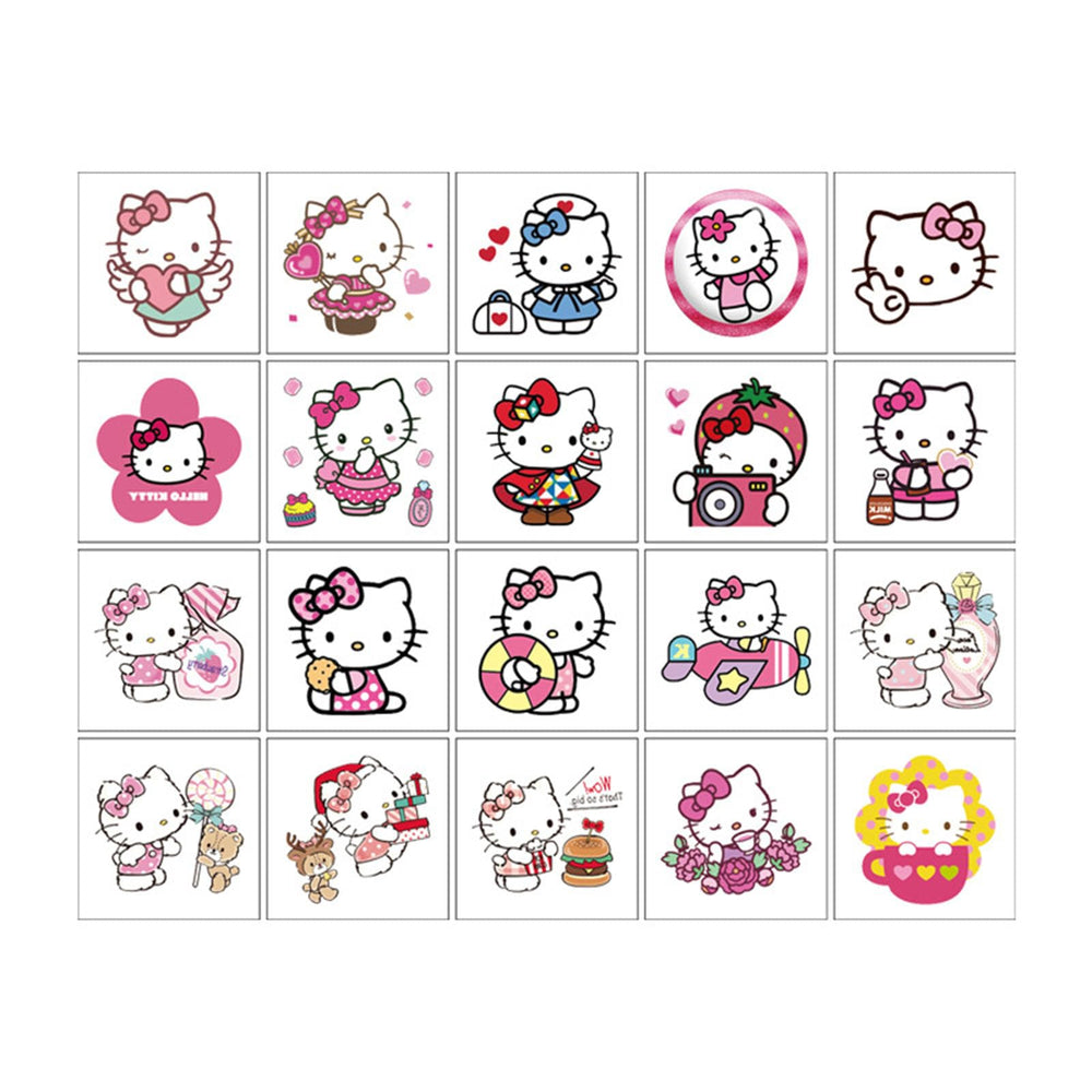 RUBANG Hello Kitty tattoo collection highlighted for party favors and rewards
