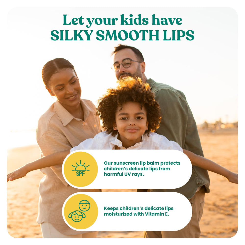 Rubber Ducky lip sunscreen SPF 44 with vanilla flavor for kid-friendly application