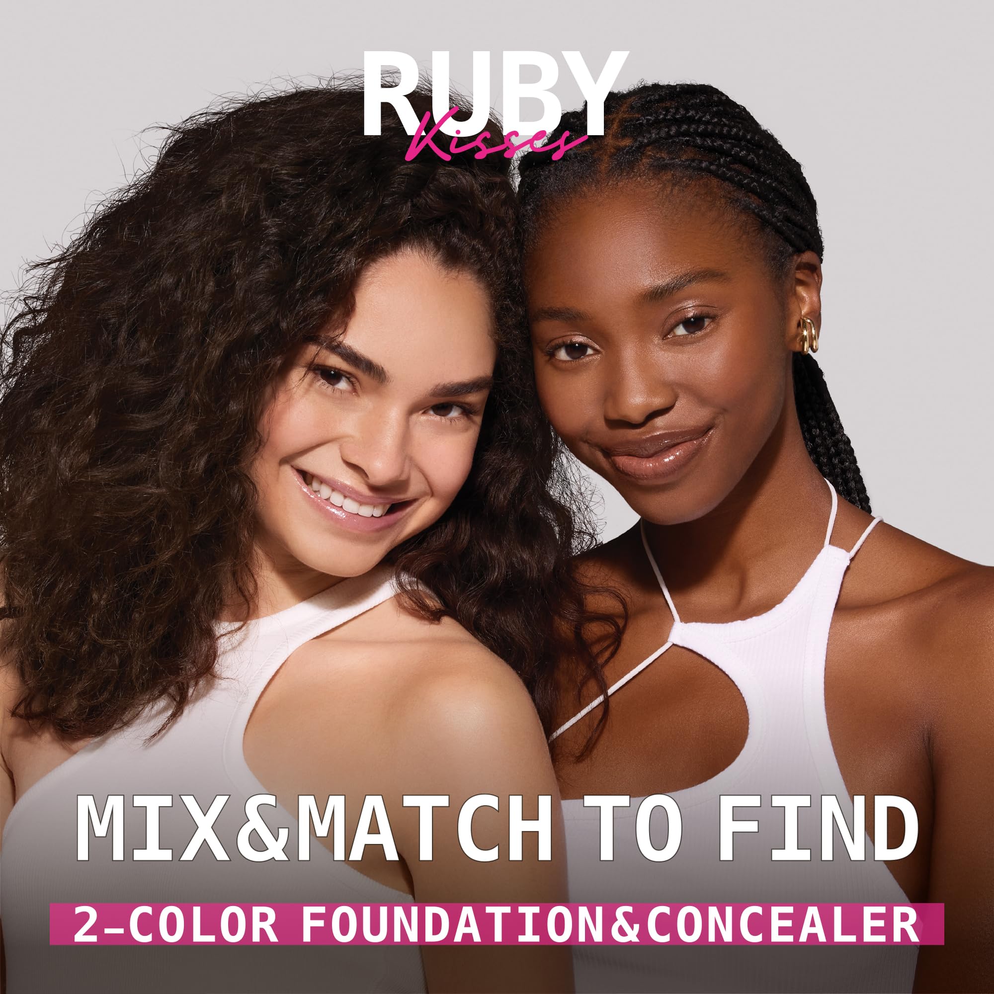 Acabado semimate de Ruby Kisses 3D Face Creator para un aspecto natural.