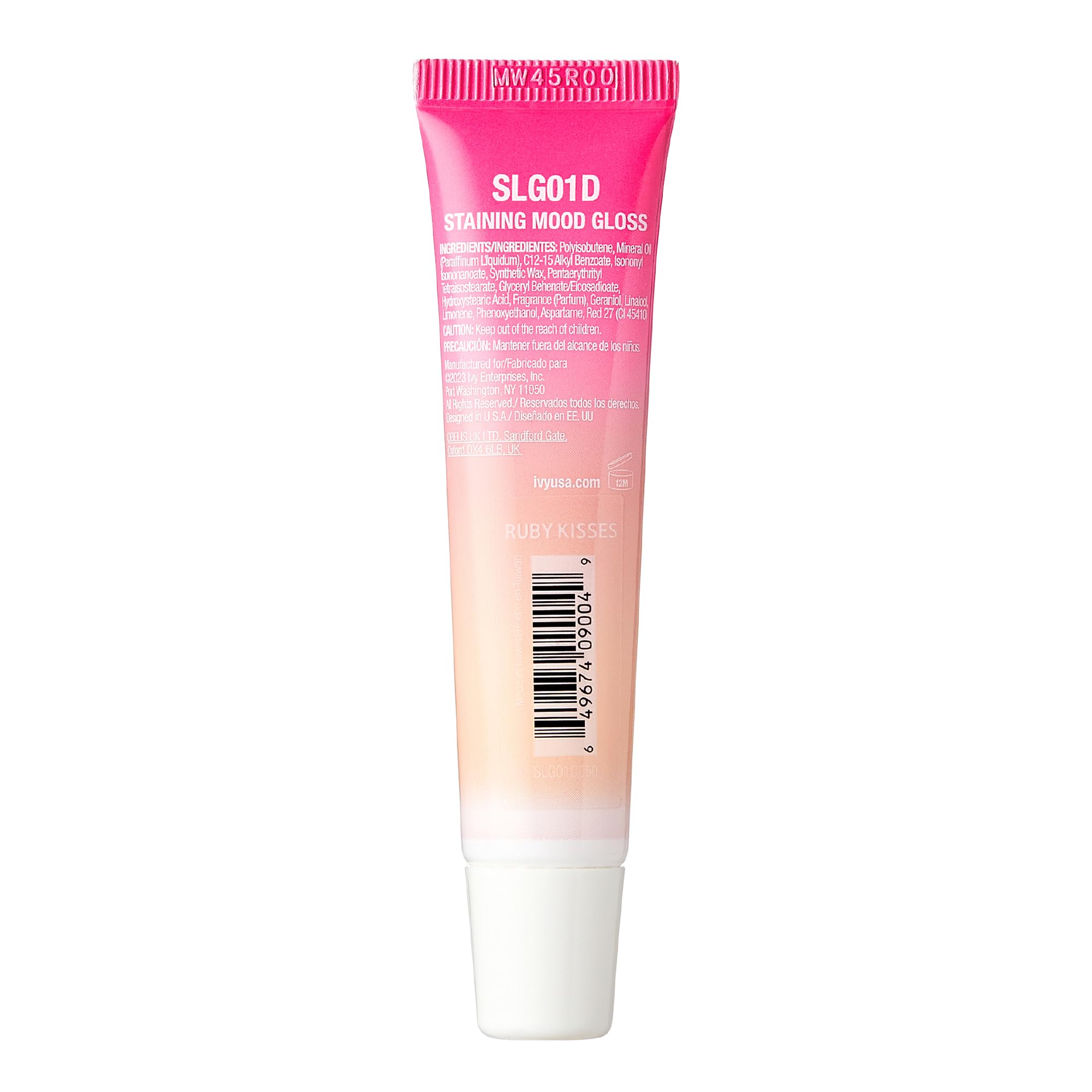 Brillo ligero y no pegajoso para labios visibles y definidos