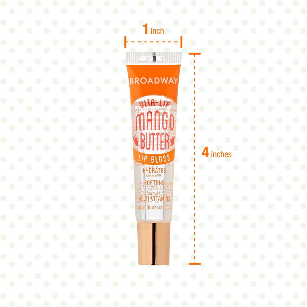 Ruby Kisses Broadway Vita-Lip Gloss moisturizing vitamins and oils close-up