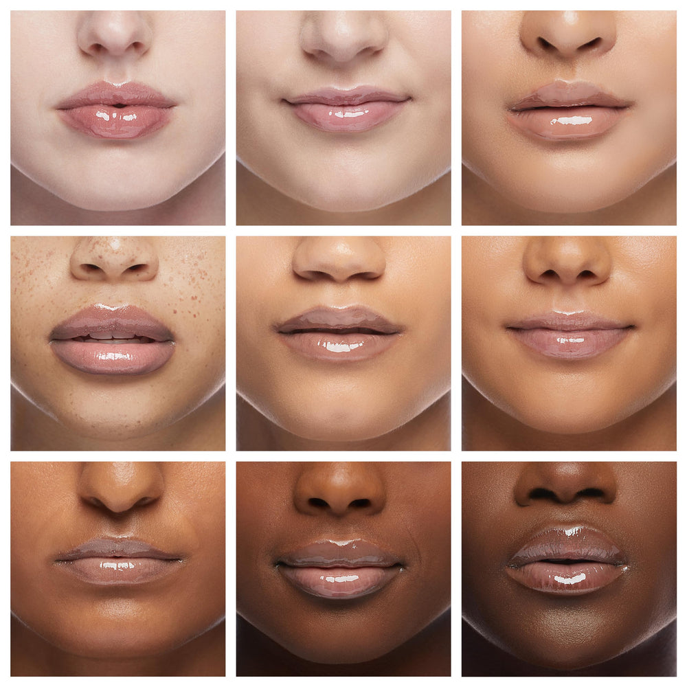 Ruby Kisses Butter Gloss application on lips demonstrates easy glide