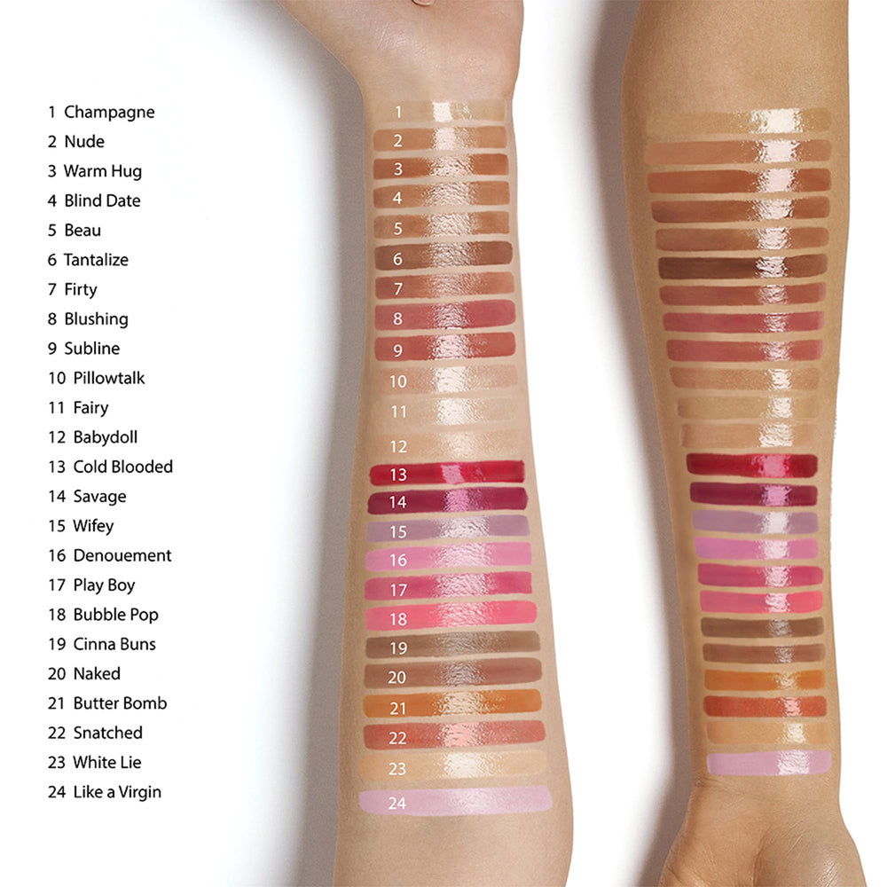 Ruby Kisses Butter Gloss with Vitamin E offers conditioning feel