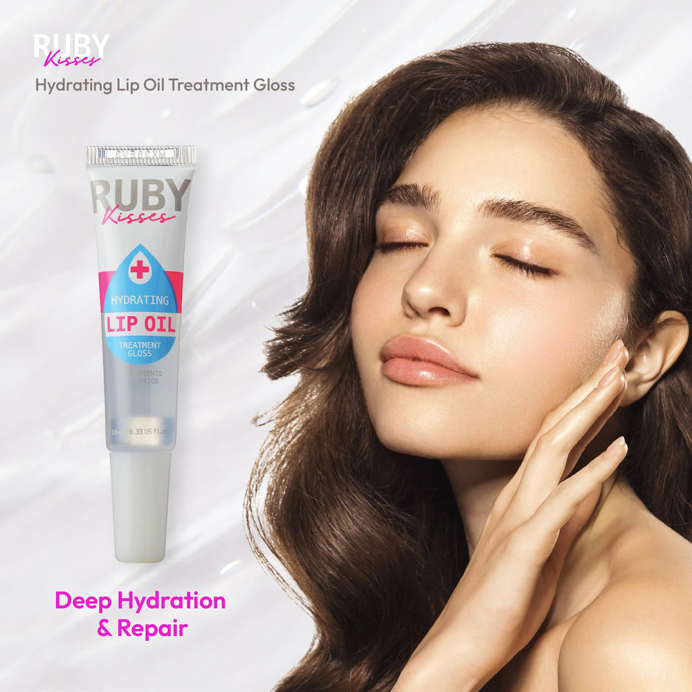 Ruby Kisses hydrating lip oil ingredients emphasize amino acids and nourishing antioxidants.