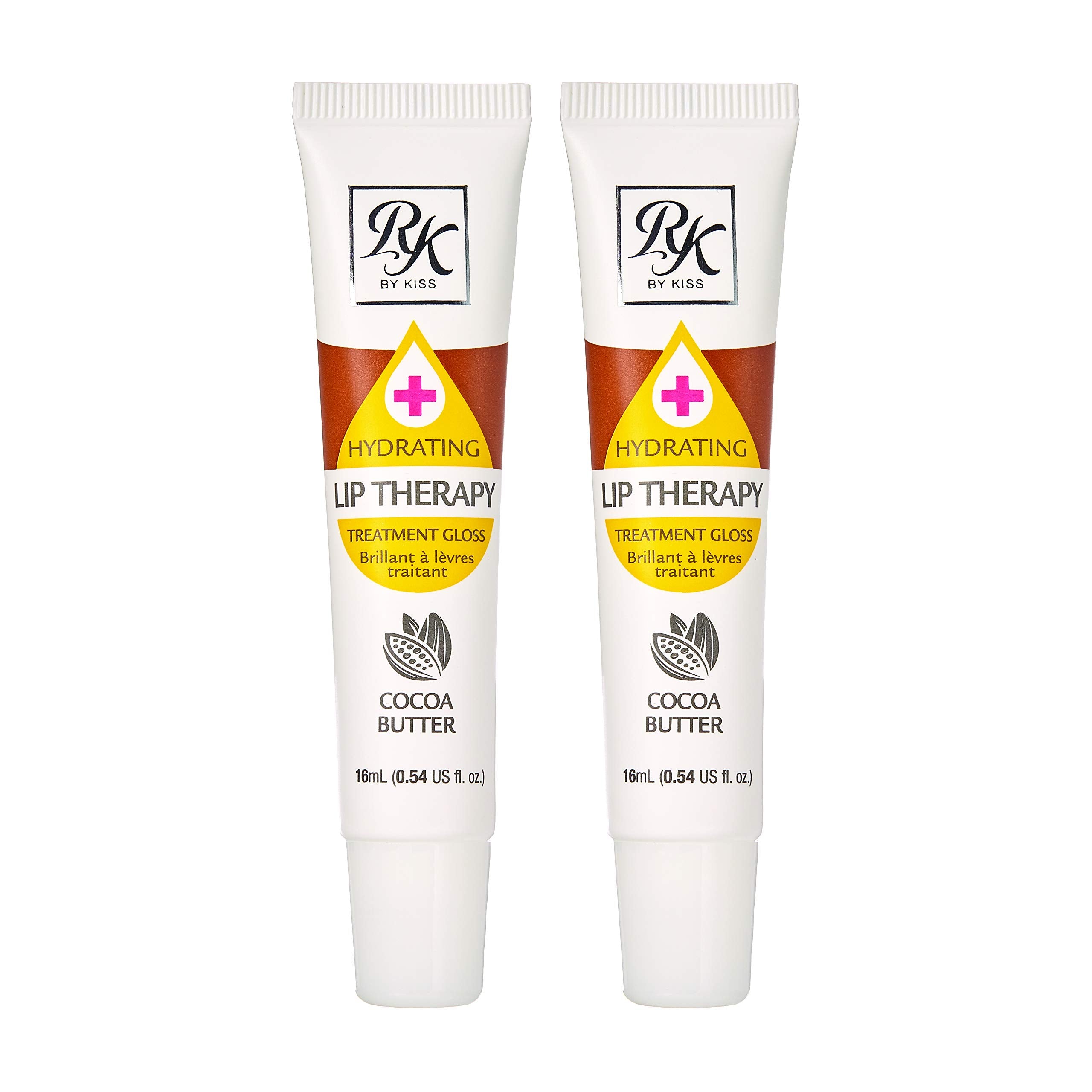 Ruby Kisses hydrating lip therapy gloss cocoa butter tube delivering rich moisture for dry lips