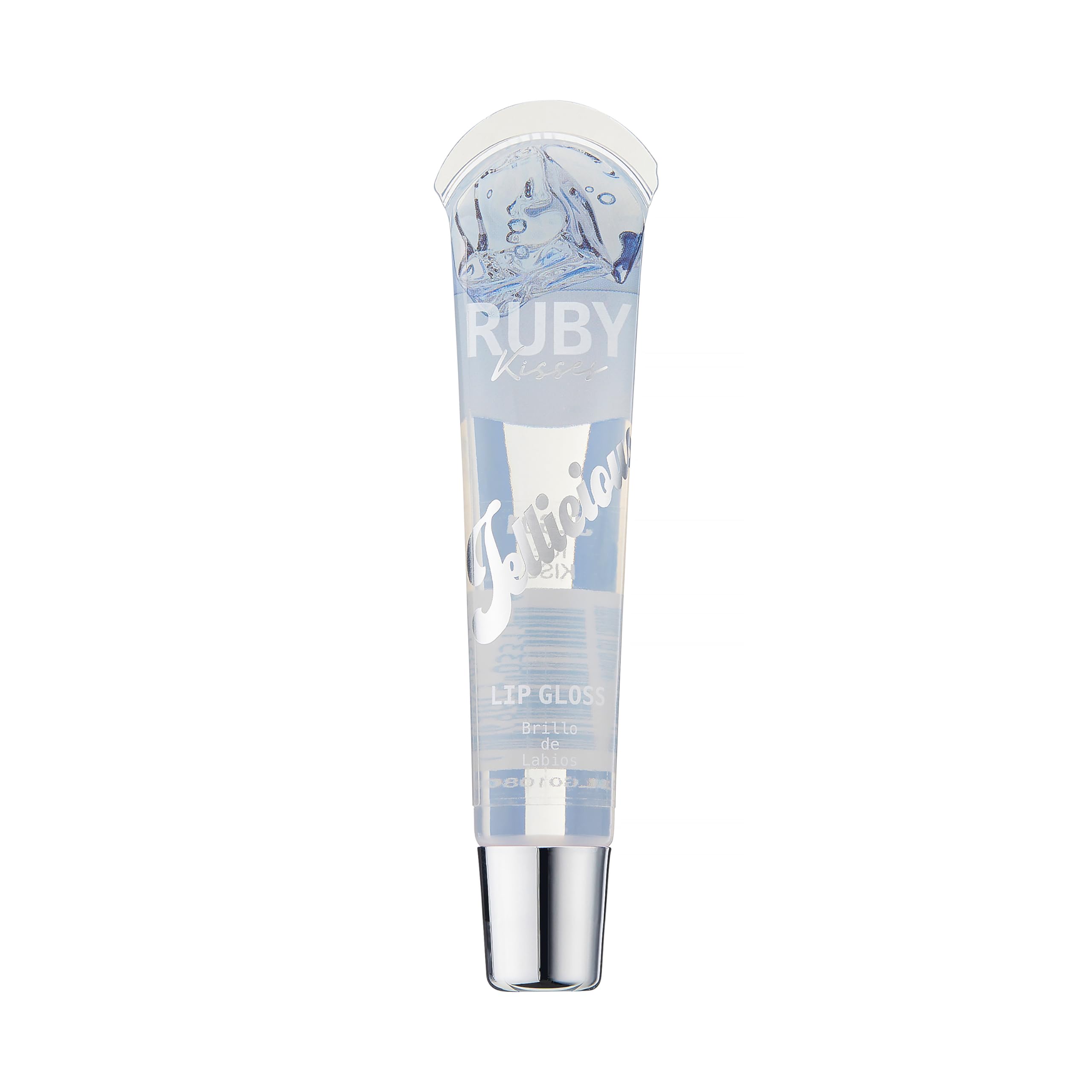 Ruby Kisses Jellicious gloss with acai berries for antioxidant care.