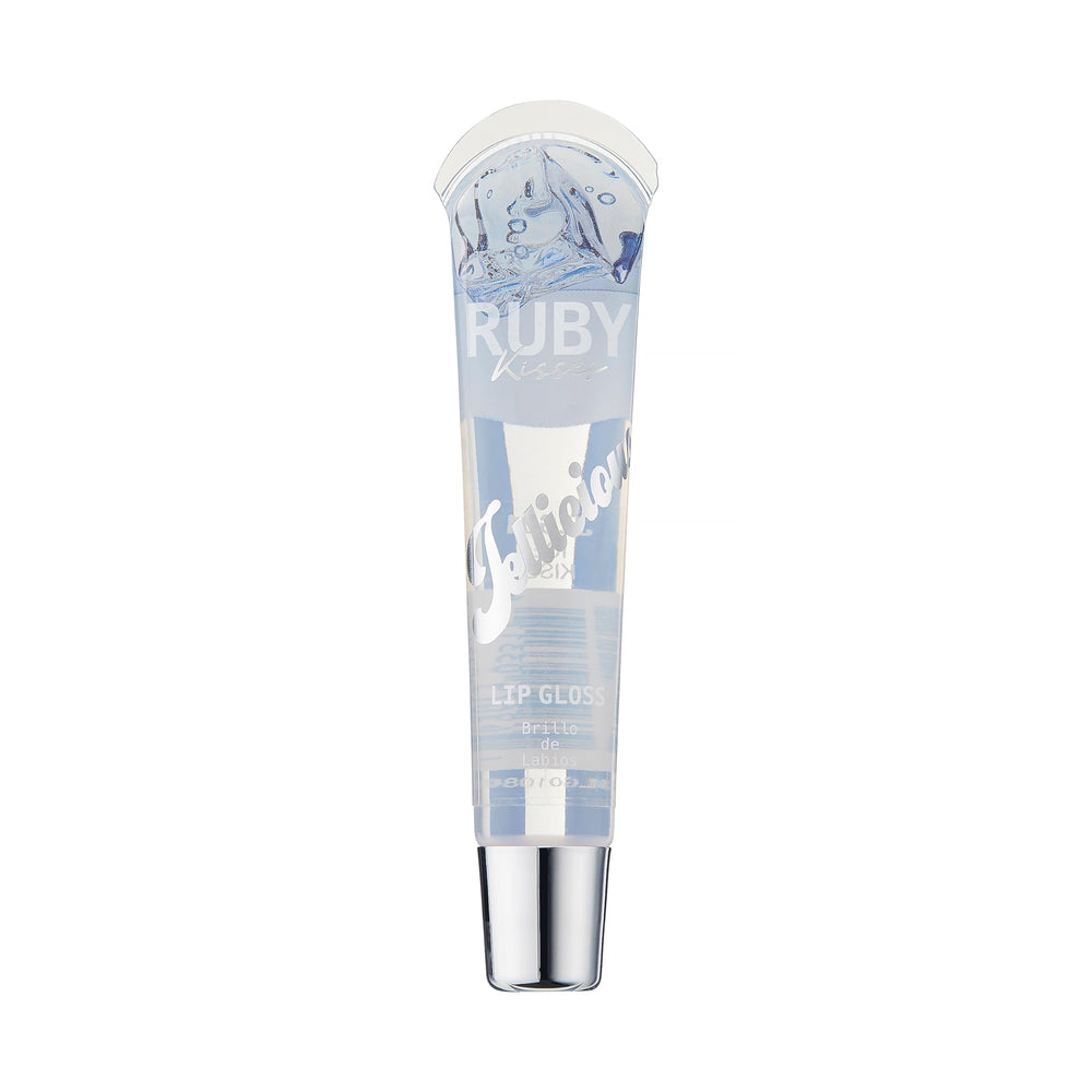 Ruby Kisses Jellicious gloss with acai berries for antioxidant care.